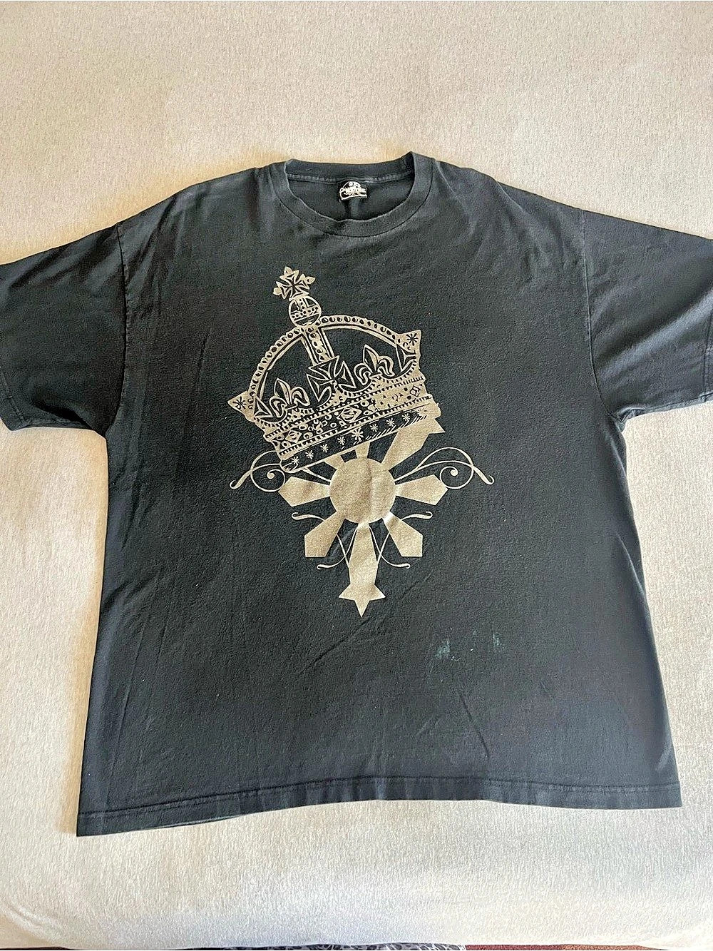 Culture Roots Crown Graphic Tee Graphic Tee Black Size 2X